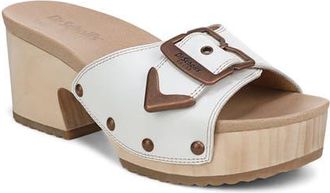 Dr. Scholls Original Rodeo Platform Slide Sandal in White at Nordstrom, Size 11