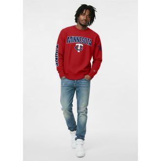 Champion Mens Champion Red Minnesota Twins Reverse Weave Chenille Sweatshirt at Nordstrom, Size X-Large