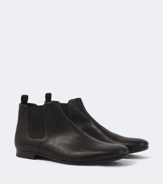 Prada Leather Chelsea boots