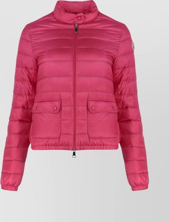 Moncler full zip down jacket with quilted design