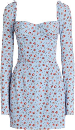 Dolce & Gabbana Long-sleeve Floral Dress