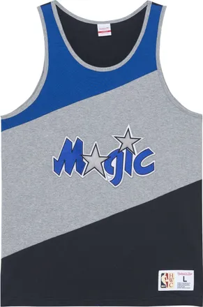 Mitchell & Ness x NBA HWC Colorblocked Cotton Tank Orlando Magic TTNK5120-OMAYYPPPGHRY