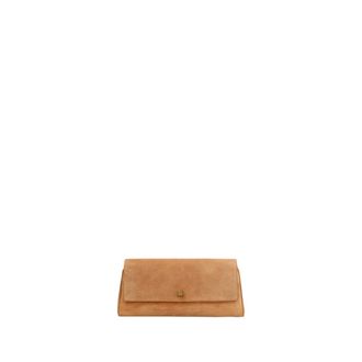Khaite Clutches, female, Brown, Size: ONE SIZE Audrey Clutch