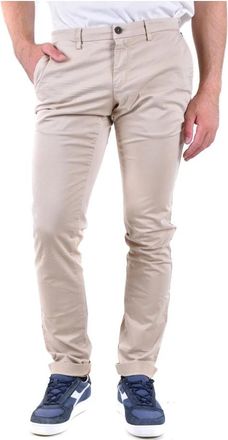 Mason's Stijlvolle Slim-Fit Broek - Heren - Slim Fit Broeken - Beige - M - Broeken