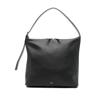 A.P.C. A.p.c., Dames, Tassen, Zwart, Maat: ONE Size Katoen