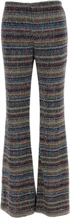 Missoni Multicolor Sequin Caperdoni Flared-Leg Pants