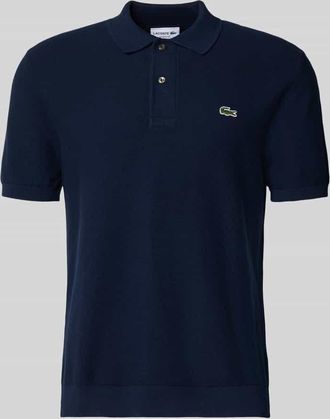 Lacoste Regular Fit Poloshirt aus reiner Baumwolle in Marine, Gr&ouml;&szlig;e XXXL