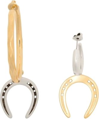 Isabel Marant Isabel Marant, Earrings, female, Multicolor, Size: ONE SIZE Asymmetric Gd Earrings