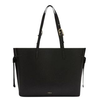 Furla Tassen, Dames, Zwart, ONE Size, Leer, Ava Tote L