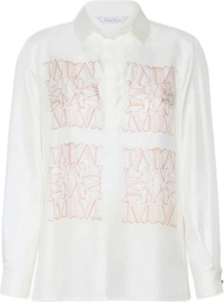 Max Mara Shirt - female - Max Mara - Shirts - White - S - Blouses & Shirts