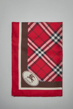 Burberry Check Silk Scarf