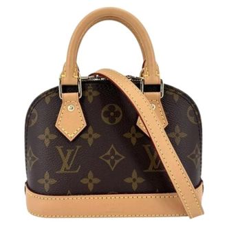 Louis Vuitton Pre-owned Mini Shoulder Bag - Dames - Pre-owned - Bruin - Maat: ONE Size