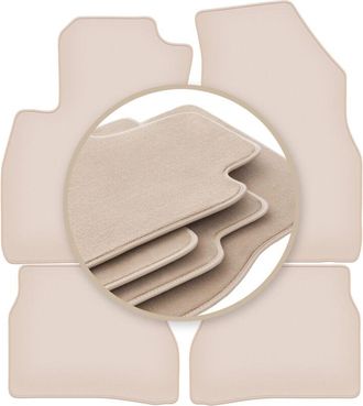 OEM Alfombrillas Beige Premium Para: Opel Combo D 2011-2018