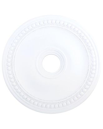 Livex Lighting Hand Applied White Ceiling Medallion