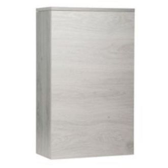 Clifton Silver Oak 505mm Bathroom WC Unit in Light Grey