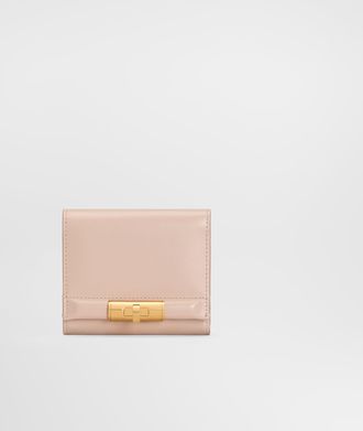Dolce & Gabbana P.foglio French Flap - Woman Wallets And Small Leather Goods Beige Onesize