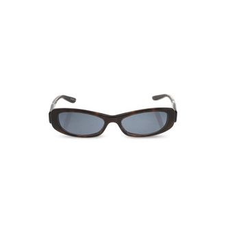 Balenciaga Sunglasses, female, Brown, Size: ONE SIZE Rectangular Sunglasses