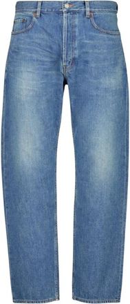 Saint Laurent Norwegian Blue Mick Long Jeans - Heren - Loose Fit Jeans - Blauw - W36 - Katoen - Jeans