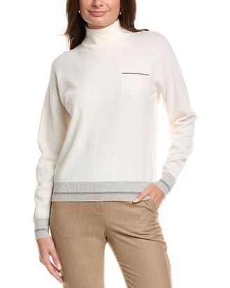 PESERICO Wool, Silk, & Cashmere-Blend Sweater