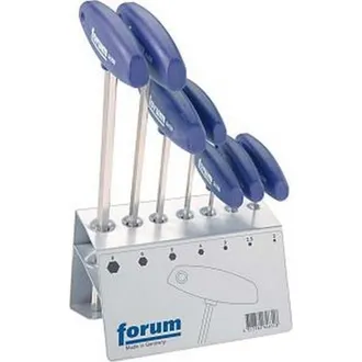 Forum Juego De Destornillador - Hexagonal Con Asa T, 7 Unidades, Contenido : 2 2,5 3 X 100 4 5 X 150 6 8 X 200 Mm
