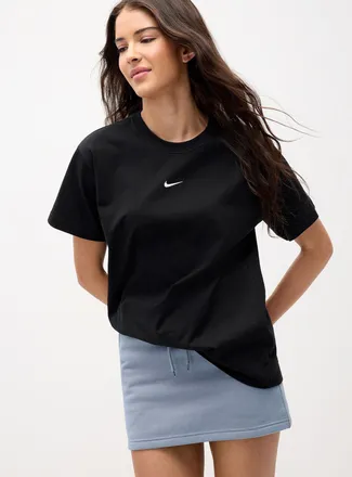 Nike Womens Embroidered central logo T-shirt