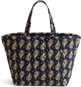 Vera Bradley Outlet Cotton Travel Tote