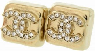 Chanel Metal Stud Earrings (Pre-Owned)