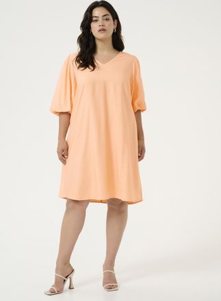 Kaffe Curve Jurk A-shape orange