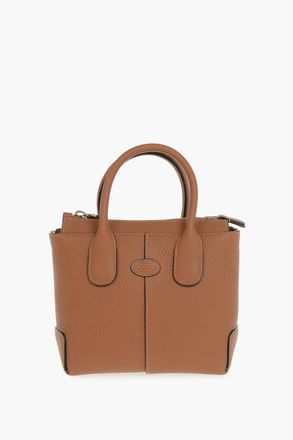 Tod's Hammered Leather Handbag With Removable Shoulder Strap Tods