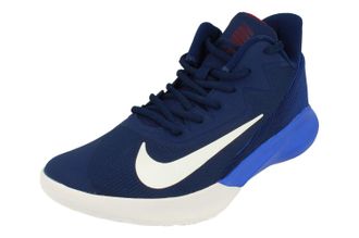 Nike Womens Precision IV Mens Basketball Trainers Blue - Size UK 8