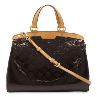 Louis Vuitton Monogram Vernis Amarante Patent Leather Handbag Shoulder Bag Tote Bag (Pre-Owned)