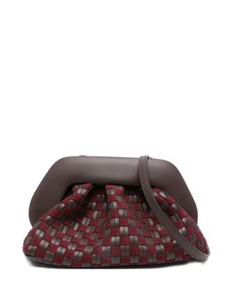 Themoirè Tia woven satchel - women - Recycled Polyurethane - One Size - Brown
