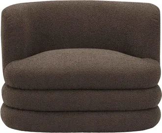TOV Furniture Tov Furniture Astor Boucle Swivel Hotel Lounge Chair