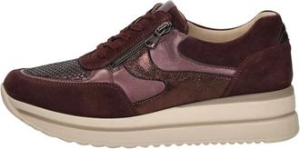 Waldl&auml;ufer K-Luana Veterschoenen Laag - Dames - Sneakers - Rood - 38 1/2 EU - Su&egrave;de - Schoenen
