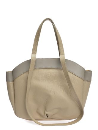 Anna Luchini Beige Rundleer Tas