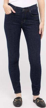 Angels Slim-fit-Jeans ANGELS SKINNY, Damen, Gr. 34, L&auml;nge 30, blau (schwarz indigo), Denim/Jeans, Obermaterial: 91% Baumwolle, 6% Polyester, 3% Elasthan, sli