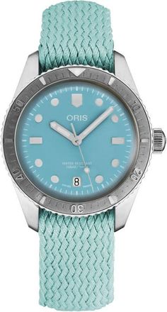Oris Divers Sixty-Five Automatic Blue Dial Ladies Watch 733 7771 4055-07 3 19 02S