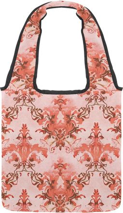 Generic 871110_1 Reversible Canvas Shoulder Tote - Double-Sided Print, 12oz Cotton, 27cm Drop, Fold-Flat Bag for Travel, Shopping, Street Outings