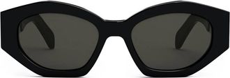 Celine Triomphe Grey Cat Eye Ladies Sunglasses CL40238U 01A 55