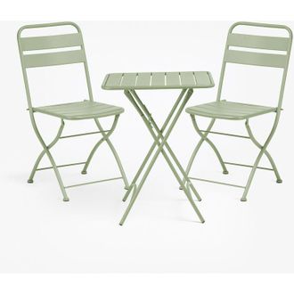 Sklum Set tavolo pieghevole (60X60 cm) e 2 sedie pieghevoli Janti SKLUM