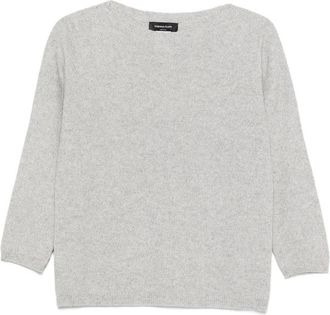 Fabiana Filippi Boat-neck Three-quarter-sleeve Sweater