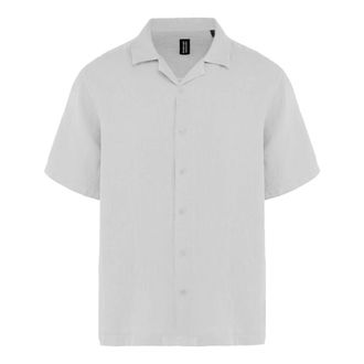Bomboogie Camicia in lino regular fit - - Shirts - Uomo - Bianco - XL