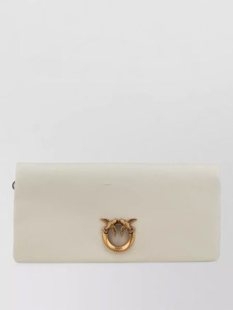 Pinko chain clutch bag gold tone hardware