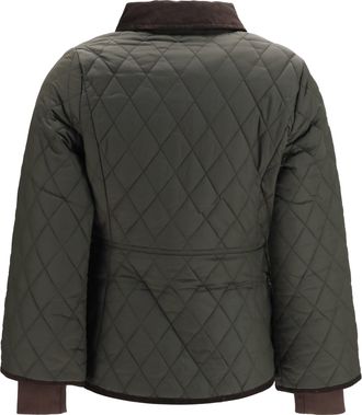 Barbour Womens Quilted Puffer Jacket Sage-Ancient Outer Polyamide Sage/ancient