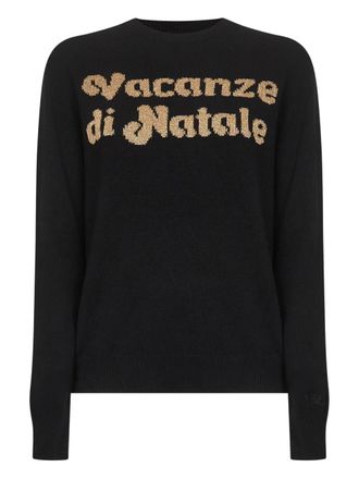 MC2 Saint Barth Maglione con effetto jacquard - Nero