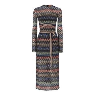Missoni Dames, Jurken, Veelkleurig, Maat: XS