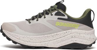 Saucony Mens Xodus Ultra 3 Trail Runners, Dove/Olivine, 12 UK