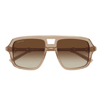 Gucci Sunglasses Gg2052 S 010 Brown/Brown Gradient Woman