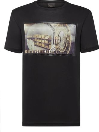 Billionaire Boys Club T-Shirt Ronde Hals Money - Heren - T-shirts - Zwart - S - Katoen - Tops