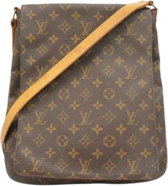 Louis Vuitton Pre-owned Cross Body Bags, female, Brown, Size: ONE SIZE Pre-owned Musette Shoulder Bag